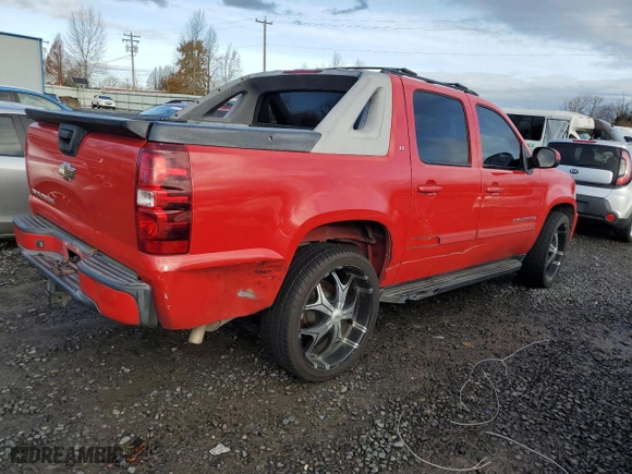 2007 Chevrolet Avalanche LT w/2LT with VIN 3GNEC12J57G319240, listed as a Copart auction lot 85735244 with 157,587 mi miles and Clean Title. Bid and sale history available at carsss.com. Image 3.