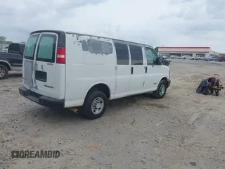 2005 Chevrolet Express Cargo z VIN 1GCGG25V451145263, wystawiony jako IAAI lot #42093657 z przebiegiem Nie podano mil oraz . Historia ofert i sprzedaży dostępna na DreamBid. Obrazek 4.