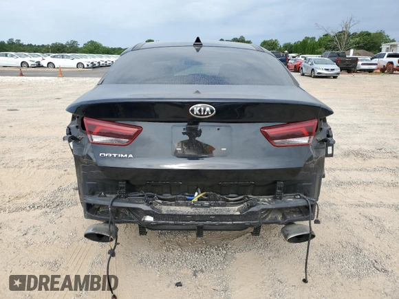 2020 Kia Optima LX with VIN 5XXGT4L36LG434378, listed as a Copart auction lot 57294815 with 58,834 mi miles and Salvage title. Bid and sale history available at DreamBid. Image 6.