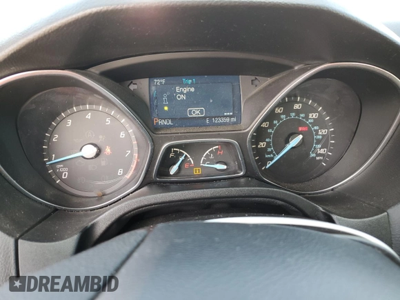 2014 Ford Focus SE with VIN 1FADP3F26EL366421, listed as a Copart auction lot 54623355 with 123,359 mi miles and Salvage Title. Bid and sale history available at carsss.com. Image 9.
