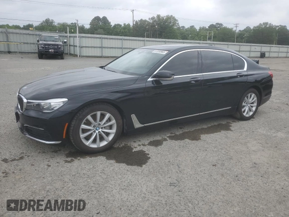 2019 BMW 7 Series 740i xDrive z VIN WBA7E4C55KGV70212, wystawiony jako Copart lot #57330965 z przebiegiem 48 408 mil mil oraz Szkoda całkowita • Salvage title. Historia ofert i sprzedaży dostępna na DreamBid. Obrazek 1.