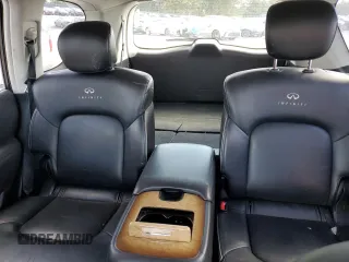 2012 Infiniti QX56 7-passenger with VIN JN8AZ2NE1C9021390, listed as a Copart auction lot 76475574 with 159,671 mi miles and Salvage Title. Bid and sale history available at carsss.com. Image 10.