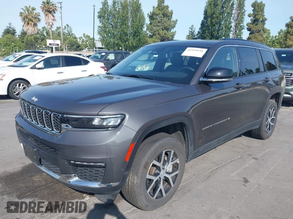2024 Jeep Grand Cherokee Limited z VIN 1C4RJKBGXR8603689, wystawiony jako IAAI lot #42559936 z przebiegiem 21 173 mil mil oraz . Historia ofert i sprzedaży dostępna na DreamBid. Obrazek 6.