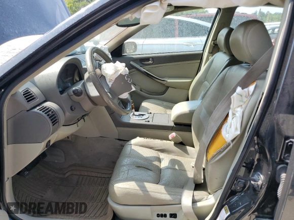 2004 Infiniti G35 w/Leather with VIN JNKCV51F94M719128, listed as a Copart auction lot 70661514 with Not Provided miles and Non Repairable. Bid and sale history available at DreamBid. Image 7.