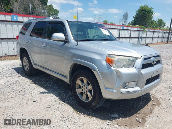 2013 Toyota 4Runner SR5 with VIN JTEZU5JR4D5050331, listed as a IAAI auction lot 42340443 with 220,799 mi miles and . Bid and sale history available at DreamBid. Image 1.