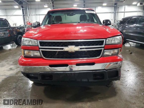 2006 Chevrolet Silverado 1500 Work Truck with VIN 3GCEK14Z46G163110, listed as a Copart auction lot 85896414 with 138,890 mi miles and Salvage Title. Bid and sale history available at carsss.com. Image 5.