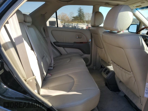 2002 Lexus RX 300 with VIN JTJHF10U820235921, listed as a Copart auction lot 79263424 with 172,959 mi miles and Salvage Title. Bid and sale history available at carsss.com. Image 10.
