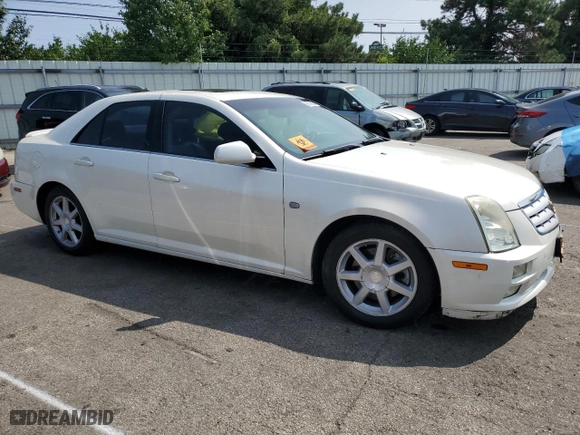 2006 Cadillac STS with VIN 1G6DC67A460103220, listed as a Copart auction lot 68736384 with 129,726 mi miles and Salvage Title. Bid and sale history available at carsss.com. Image 4.