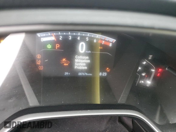 2019 Honda CR-V Touring with VIN JHLRW2H95KX013585, listed as a Copart auction lot 45602765 with 87,676 mi miles and Salvage Title. Bid and sale history available at carsss.com. Image 9.