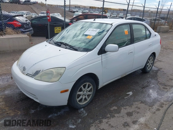 2003 Toyota Prius with VIN JT2BK18U130078557, listed as a IAAI auction lot 41739242 with 135,894 mi miles. Bid and sale history available at carsss.com. Image 2.