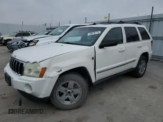 2006 Jeep Grand Cherokee Limited with VIN 1J4HR582X6C357716, listed as a Copart auction lot 49670775 with 167,680 mi miles and Salvage Title. Bid and sale history available at carsss.com. Image 1.