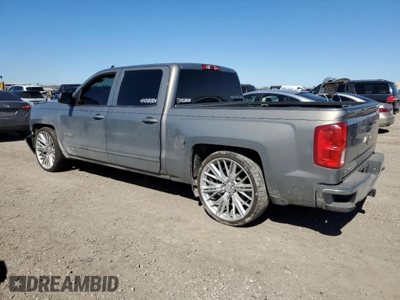 2017 Chevrolet Silverado 1500 LT with VIN 3GCPCREC9HG183564, listed as a Copart auction lot 47792265 with 0 mi miles and Salvage Title. Bid and sale history available at carsss.com. Image 2.