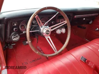 1969 Chevrolet El Camino z VIN 136809K399396, wystawiony jako Copart lot #47485145 z przebiegiem 46 439 mil mil oraz Czysty tytuł • Clean title. Historia ofert i sprzedaży dostępna na DreamBid. Obrazek 8.