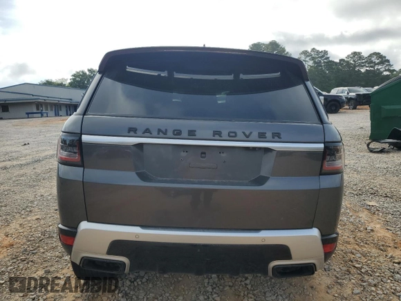 2018 Land Rover Range Rover Sport HSE with VIN SALWR2RV8JA187597, listed as a Copart auction lot 57568265 with 88,513 mi miles and Salvage title. Bid and sale history available at DreamBid. Image 6.