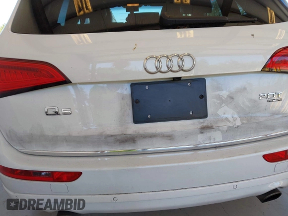 2015 Audi Q5 Premium Plus with VIN WA1LFAFP9FA016930, listed as a IAAI auction lot 42392757 with 76,988 mi miles and . Bid and sale history available at DreamBid. Image 12.