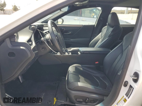 2020 Lexus ES 350 F Sport with VIN 58AGZ1B10LU079493, listed as a Copart auction lot 51712005 with 57,765 mi miles and Salvage title. Bid and sale history available at DreamBid. Image 7.