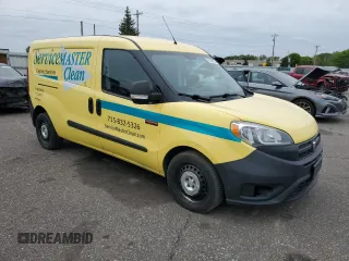 2015 Ram ProMaster City Cargo Tradesman with VIN ZFBERFATXF6A89899, listed as a Copart auction lot 57068735 with 178,123 mi miles and Salvage title. Bid and sale history available at DreamBid. Image 4.