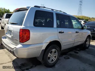 2004 Honda Pilot EX with VIN 2HKYF18644H544218, listed as a Copart auction lot 69693604 with 208,464 mi miles and Salvage Title. Bid and sale history available at carsss.com. Image 3.
