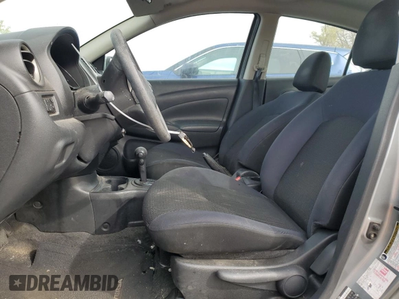 2012 Nissan Versa SV with VIN 3N1CN7AP7CL862564, listed as a Copart auction lot 46271305 with 89,911 mi miles and Salvage Title. Bid and sale history available at carsss.com. Image 7.