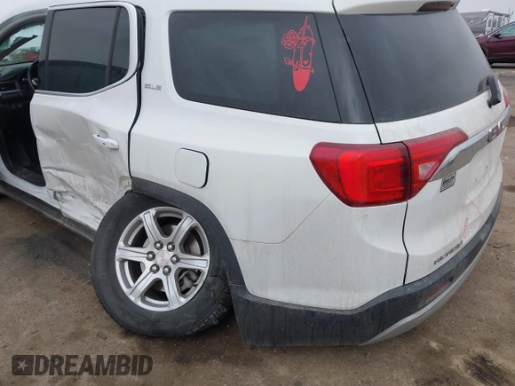 2017 GMC Acadia SLE with VIN 1GKKNRLA7HZ105178, listed as a IAAI auction lot 41814522 with 185,085 mi miles and . Bid and sale history available at DreamBid. Image 6.