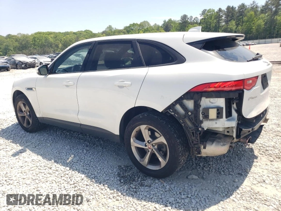 2017 Jaguar F-Pace 35t Premium with VIN SADCJ2BV0HA899581, listed as a Copart auction lot 53705865 with 91,924 mi miles and Salvage title. Bid and sale history available at DreamBid. Image 2.