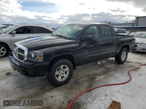 2006 Dodge Dakota SLT with VIN 1D7HW48K86S534123, listed as a Copart auction lot 42533335 with 139,477 mi miles and Clean Title. Bid and sale history available at carsss.com. Image 1.