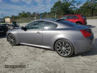 2008 Infiniti G37 Coupe Sport with VIN JNKCV64E08M101498, listed as a Copart auction lot 44778265 with 143,401 mi miles and Salvage Title. Bid and sale history available at carsss.com. Image 2.