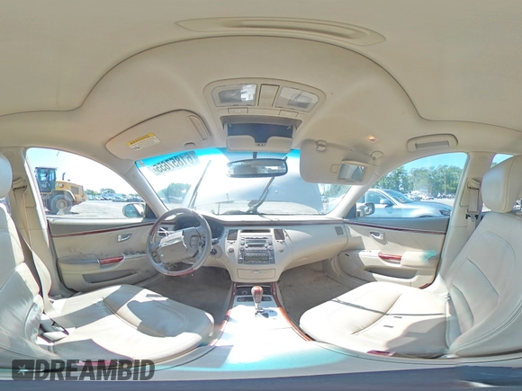 2006 Hyundai Azera SE with VIN KMHFC46F46A034316, listed as a Copart auction lot 61857655 with 203,011 mi miles and Salvage title. Bid and sale history available at DreamBid. Image 14.