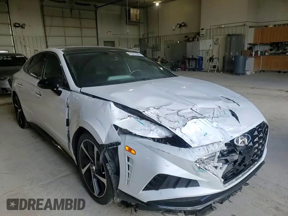 2021 Hyundai Sonata SEL Plus with VIN 5NPEJ4J29MH073659, listed as a Copart auction lot 51377955 with 110,800 mi miles and Salvage Title. Bid and sale history available at DreamBid. Image 11.