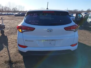 2017 Hyundai Tucson SE with VIN KM8J23A47HU291596, listed as a IAAI auction lot 41289118 with 55,876 mi miles and . Bid and sale history available at DreamBid. Image 16.