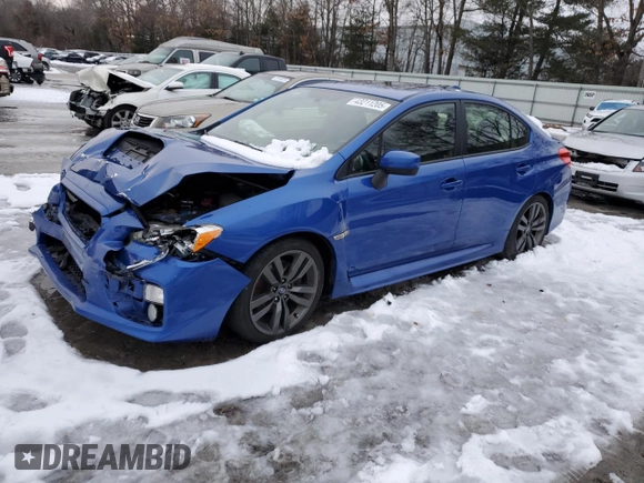 2016 Subaru WRX Premium with VIN JF1VA1E69G8813179, listed as a Copart auction lot 43211205 with 116,797 mi miles and Salvage Title. Bid and sale history available at carsss.com. Image 1.