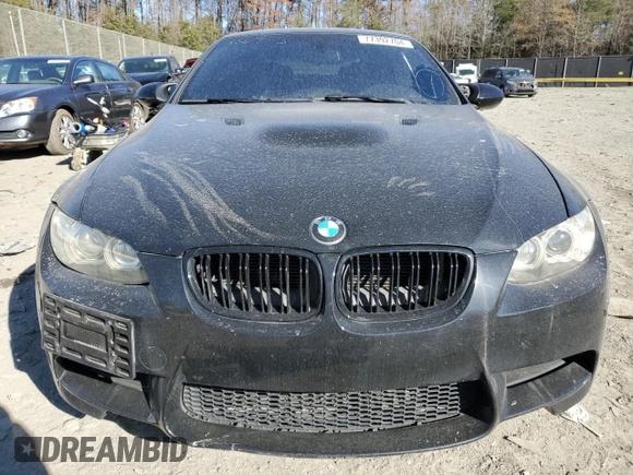 2011 BMW M3 with VIN WBSDX9C52BE584764, listed as a Copart auction lot 83572554 with 138,245 mi miles and Salvage Title. Bid and sale history available at carsss.com. Image 5.