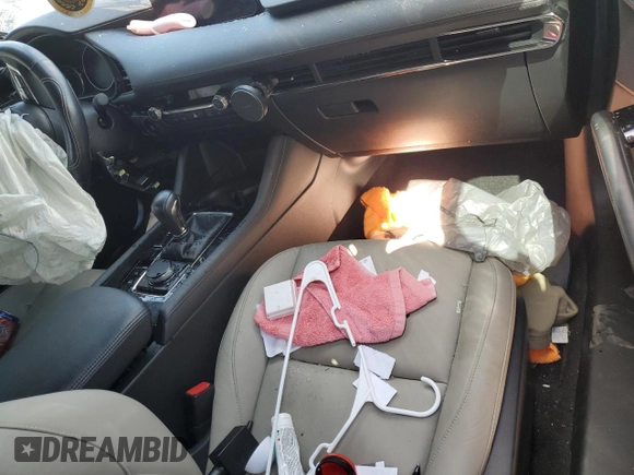 2023 Mazda 3 S Preferred with VIN JM1BPALM1P1607554, listed as a Copart auction lot 50906045 with Not Provided miles and Non Repairable. Bid and sale history available at DreamBid. Image 8.