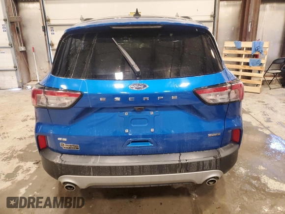 2020 Ford Escape SE Sport Hybrid with VIN 1FMCU9BZ3LUC25359, listed as a Copart auction lot 47281765 with Not Provided miles and Salvage Title. Bid and sale history available at DreamBid. Image 6.