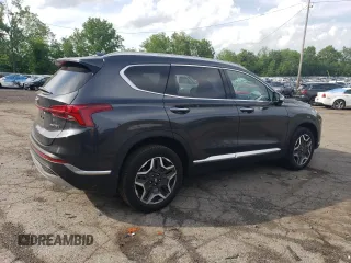 2023 Hyundai Santa Fe Hybrid SEL Premium with VIN 5NMS3DA11PH022808, listed as a Copart auction lot 55766214 with 4,398 mi miles and Salvage Title. Bid and sale history available at carsss.com. Image 3.