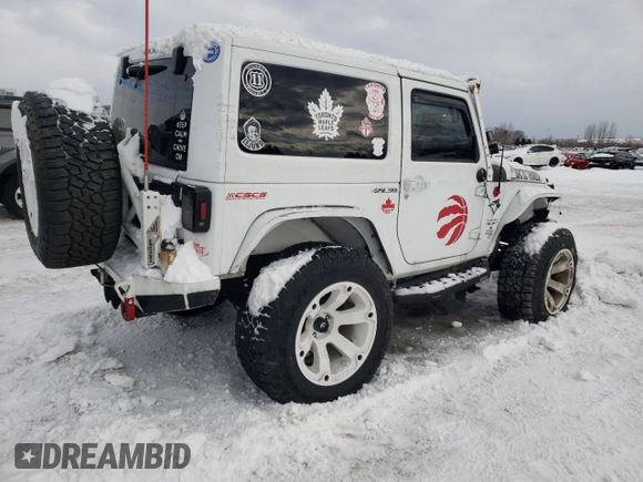 2016 Jeep Wrangler Sahara with VIN 1C4AJWBG7GL164661, listed as a Copart auction lot 89113155 with 115,854 mi miles and Clean title. Bid and sale history available at DreamBid. Image 3.