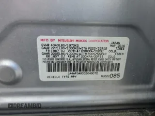 2016 Mitsubishi Outlander ES z VIN JA4AP3AU0GZ049072, wystawiony jako Copart lot #50887785 z przebiegiem 196 419 mil mil oraz Szkoda całkowita • Salvage title. Historia ofert i sprzedaży dostępna na DreamBid. Obrazek 14.