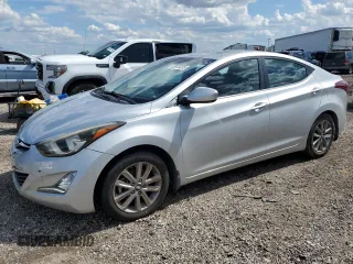 2015 Hyundai Elantra SE with VIN 5NPDH4AE8FH639606, listed as a Copart auction lot 55970335 with 87,714 mi miles and Salvage title. Bid and sale history available at DreamBid. Image 1.