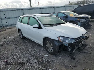 2017 Volkswagen Golf SportWagen S with VIN 3VWC17AU8HM531148, listed as a Copart auction lot 38029784 with 53,221 mi miles. Bid and sale history available at carsss.com. Image 4.
