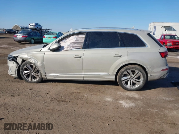 2023 Audi Q7 Premium with VIN WA1ACBF72PD021053, listed as a IAAI auction lot 41387794 with 11,462 mi miles and . Bid and sale history available at DreamBid. Image 14.