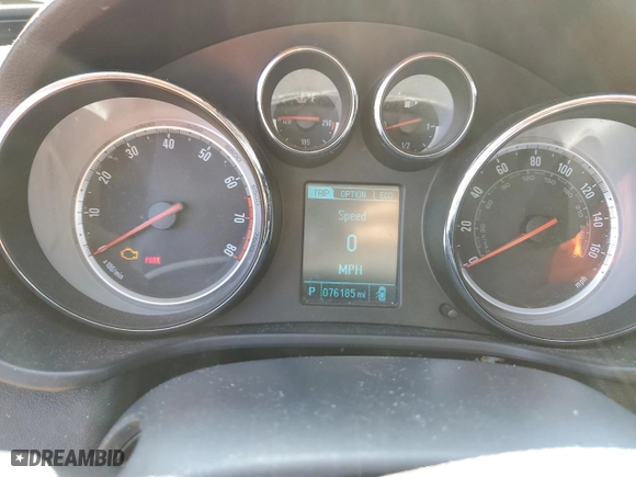 2013 Buick Regal Turbo Premium 2 with VIN 2G4GT5GV6D9212753, listed as a Copart auction lot 49470645 with 76,185 mi miles and Salvage Title. Bid and sale history available at carsss.com. Image 9.