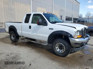 2003 Ford F-250 XL with VIN 1FTNX21L33EB98022, listed as a Copart auction lot 87487844 with 205,917 mi miles and Non repairable. Bid and sale history available at DreamBid. Image 4.