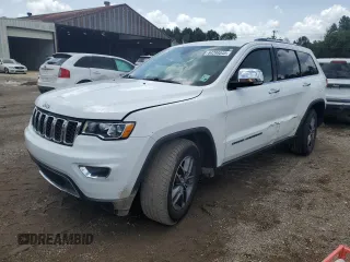 2018 Jeep Grand Cherokee Limited with VIN 1C4RJEBGXJC513915, listed as a Copart auction lot 64299545 with 144,090 mi miles and Salvage title. Bid and sale history available at DreamBid. Image 1.