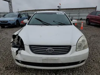 2007 Kia Optima EX with VIN KNAGE124175139537, listed as a Copart auction lot 43918695 with 183,774 mi miles and Salvage Title. Bid and sale history available at carsss.com. Image 5.