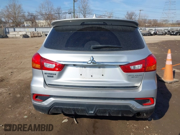 2019 Mitsubishi Outlander Sport ES 2.0 with VIN JA4AP3AUXKU015629, listed as a IAAI auction lot 41805253 with 102,754 mi miles. Bid and sale history available at carsss.com. Image 17.
