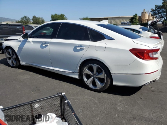 2018 Honda Accord Touring with VIN 1HGCV1F9XJA018710, listed as a Copart auction lot 56143685 with 146,625 mi miles and Salvage title. Bid and sale history available at DreamBid. Image 2.