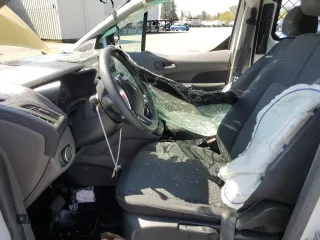 2022 Ford Transit Connect XLT with VIN NM0LS7T28N1527571, listed as a Copart auction lot 43587235 with 8,620 mi miles and Salvage title. Bid and sale history available at DreamBid. Image 7.