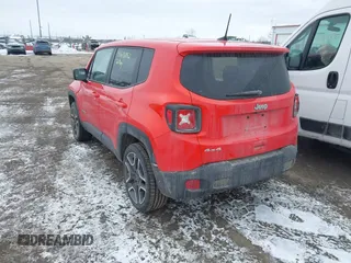 2021 Jeep Renegade Upland with VIN ZACNJDAB1MPM21927, listed as a IAAI auction lot 41636352 with 120,125 mi miles and . Bid and sale history available at DreamBid. Image 3.