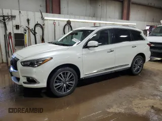 2020 Infiniti QX60 Luxe with VIN 5N1DL0MM5LC537886, listed as a Copart auction lot 50243325 with 50,241 mi miles and Salvage Title. Bid and sale history available at DreamBid. Image 1.