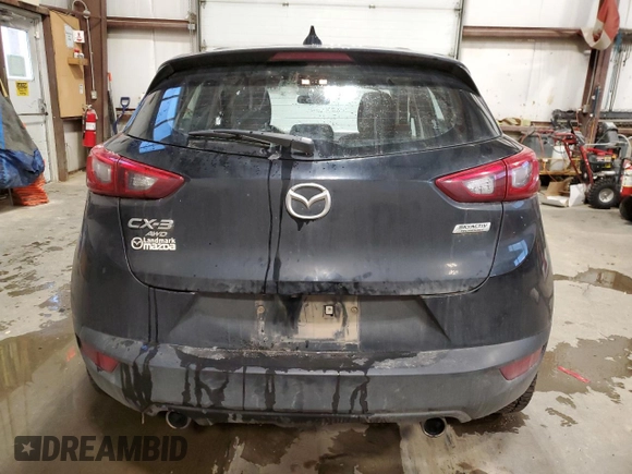 2016 Mazda CX-3 Sport with VIN JM1DKBB79G0126286, listed as a Copart auction lot 41407985 with Not Provided miles and Salvage Title. Bid and sale history available at DreamBid. Image 6.
